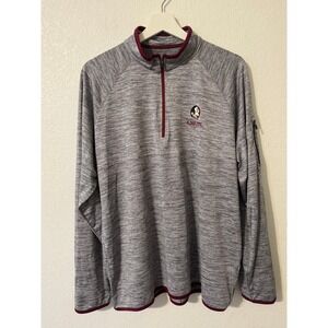 Florida State FSU Seminoles Men's Performance 1/4 Zip Pullover XL‎